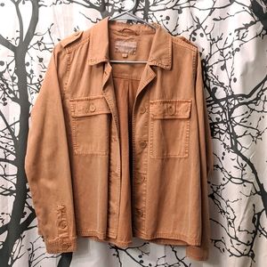 S Lucky Brand lightweight button up jacket